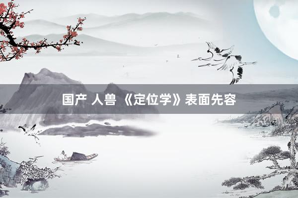 国产 人兽 《定位学》表面先容